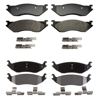 ACDelco® - Gold™ Semi-Metallic Front and Rear Disc Brake Pad Set