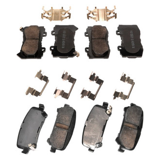 ACDelco® - Genuine GM Parts™ Semi-Metallic Front and Rear Disc Brake Pad Set