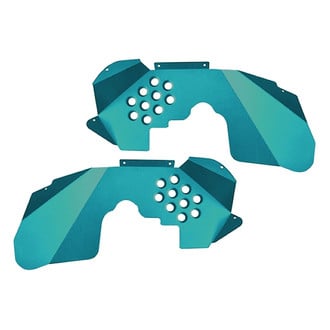 ACE Engineering® - Falcon Shocks Teal Front Inner Fenders