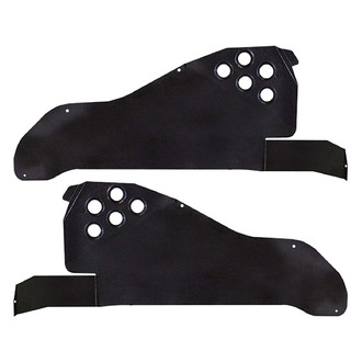 ACE Engineering® - Black Powder Coat Rear Inner Fenders Kit