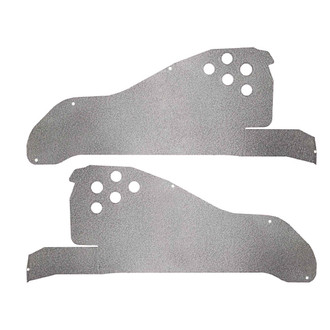 ACE Engineering® - Gray Hammertone Rear Inner Fenders Kit
