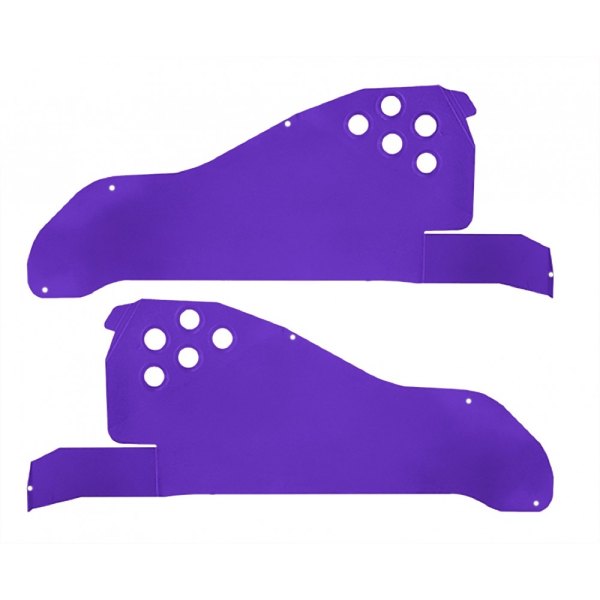 ACE Engineering® - Sinbad Purple Aluminum Rear Inner Fenders Kit