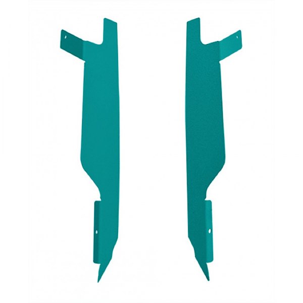 ACE Engineering® - Teal Aluminum Front Inner Fender Insert Kit