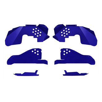 ACE Engineering® - Southwest Blue Front and Rear Inner Fenders Kit