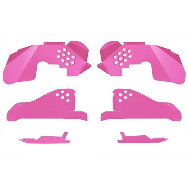 ACE Engineering® - Pinky Aluminum Front and Rear Inner Fenders Kit