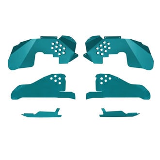 ACE Engineering® - Teal Front and Rear Inner Fenders Kit