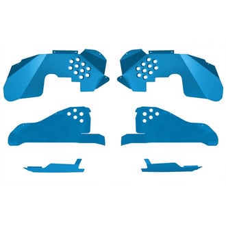 ACE Engineering® - Falcon Playboy Blue Front and Rear Inner Fenders Kit