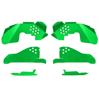 ACE Engineering® - Falcon Neon Green Front and Rear Inner Fenders Kit