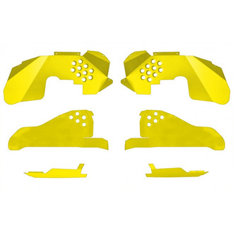 ACE Engineering® - Falcon Neon Yellow Front and Rear Inner Fenders Kit