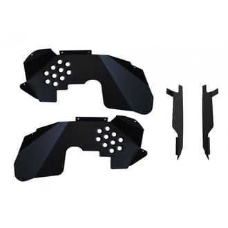 ACE Engineering® - Black Powder Coat Front Inner Fenders Kit