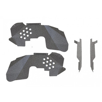 ACE Engineering® - Gray Hammertone Front Inner Fenders Kit