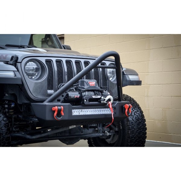 ACE Engineering® - Pro Series Stubby Front HD Black Bumper