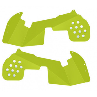 ACE Engineering® - Neon Yellow Front Inner Fenders Kit
