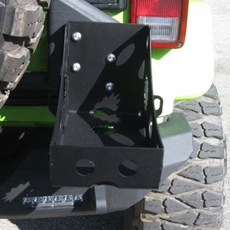 ACE Engineering® - Pro Series Black Rear Jerry Can Holder