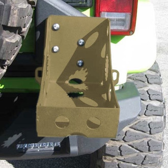 ACE Engineering® - Pro Series Military Beige Rear Jerry Can Holder