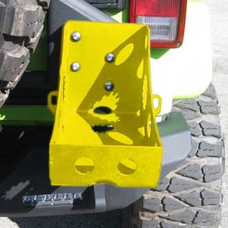 ACE Engineering® - Pro Series Neon Yellow Rear Jerry Can Holder