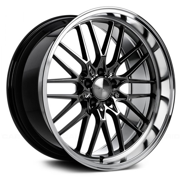 ACE ALLOY® - AFF04 Black Chrome with Machined Lip