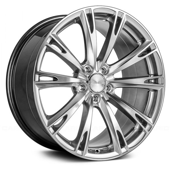 Ace Alloy Aspire Wheels Hyper Silver With Machined Face Rims