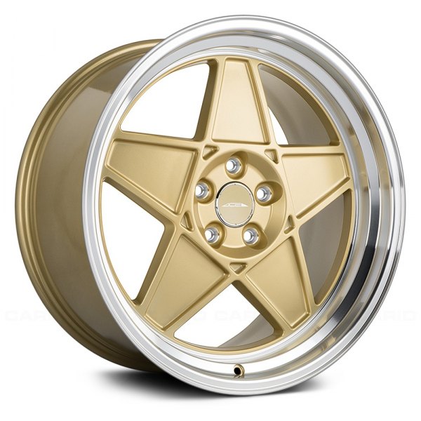 ACE ALLOY® - SL-5 Matte Gold with Machined Face and Diamond Cut Lip