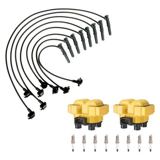 Aceon® - Ignition Coil with Spark Plug and Wire Set