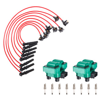 Aceon® - Ignition Coil with Spark Plug and Wire Set