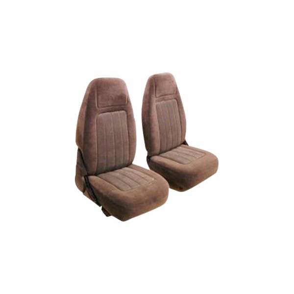 Acme Auto Headlining Chevy Blazer With Front Bucket Seats Rear Bench Seat Belt Cutouts W O Armrests On 1988 Upholstery Kit - K5 Blazer Replacement Seat Covers