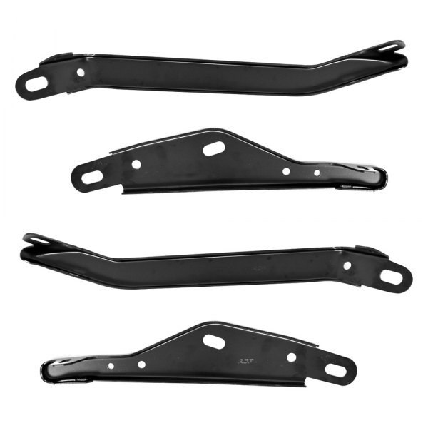 ACP® - Front Driver and Passenger Side Inner and Outer Bumper Bracket Set