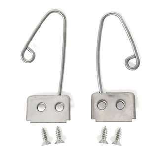 ACP® - Driver and Passenger Side Seat Belt Shoulder Harness Retainer Clips