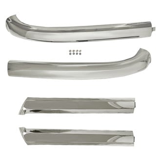 ACP® - Front Driver and Passenger Side Windshield Top Molding and Pillar Molding Kit
