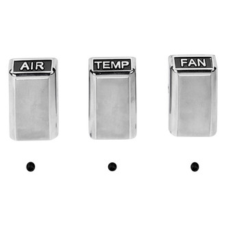 ACP® - Heater Dash Plate Knob Set