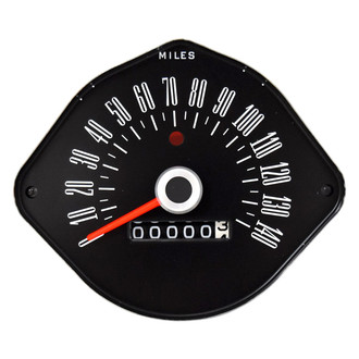ACP® - Speedometer Gauge for Round Instrument Bezel