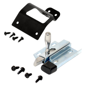 ACP® - Fold Down Rear Seat Latch and Cover Set For Fastback