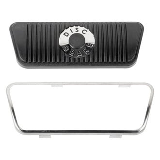 ACP® - Rubber Automatic Brake Pedal Pad with Trim