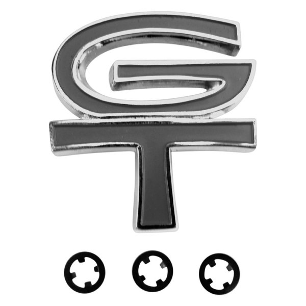 ACP® - "GT" Black Fuel Cap Emblem