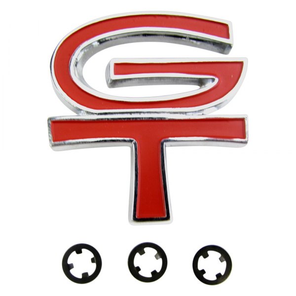 ACP® - "GT" Red Fuel Cap Emblem