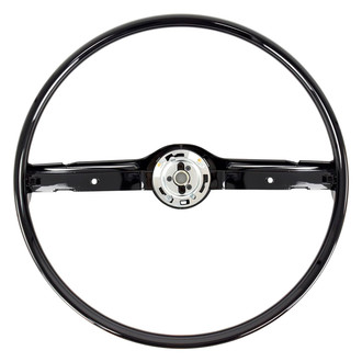 ACP® - 2-Spoke Black Steering Wheel