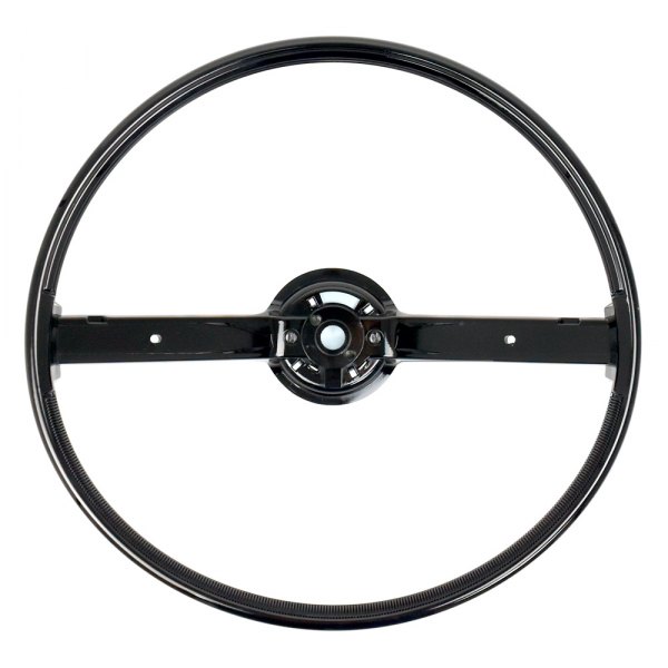 ACP® - Black Steering Wheel with Horn Bars