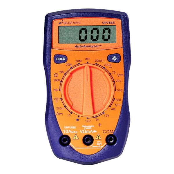 Actron® - AutoAnalyzer™ Multimeter (AC/DC Voltage, DC Current, Resistanse, Battery Tester)