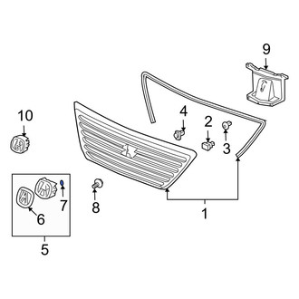 Acura OE - Grille Emblem Screw