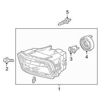 Acura OE - Front Lamps - Fog Lamps