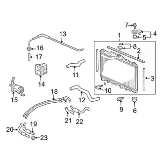Acura OE - Cooling - Radiator & Components