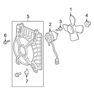 Acura OE - Cooling Fan