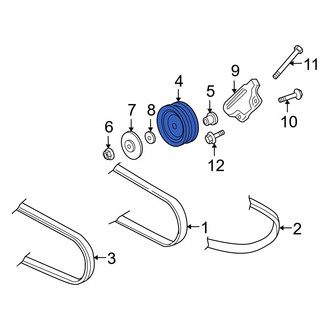 Acura OE - Accessory Drive Belt Idler Pulley