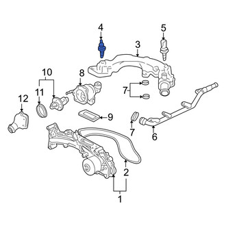 Acura OE - Engine Coolant Temperature Sender