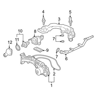 Acura OE - Cooling - Water Pump (Premium)