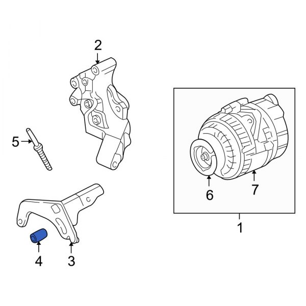 Alternator Spacer