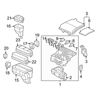 Acura OE - Electrical Components (Engine Compartment)