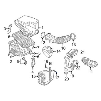 Acura OE - Air Filter Housing Sleeve