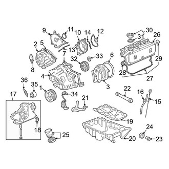 Acura OE - Engine / Transaxle - Engine Parts (Premium)