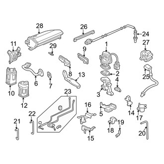 Acura OE - Emission System - Emission Components